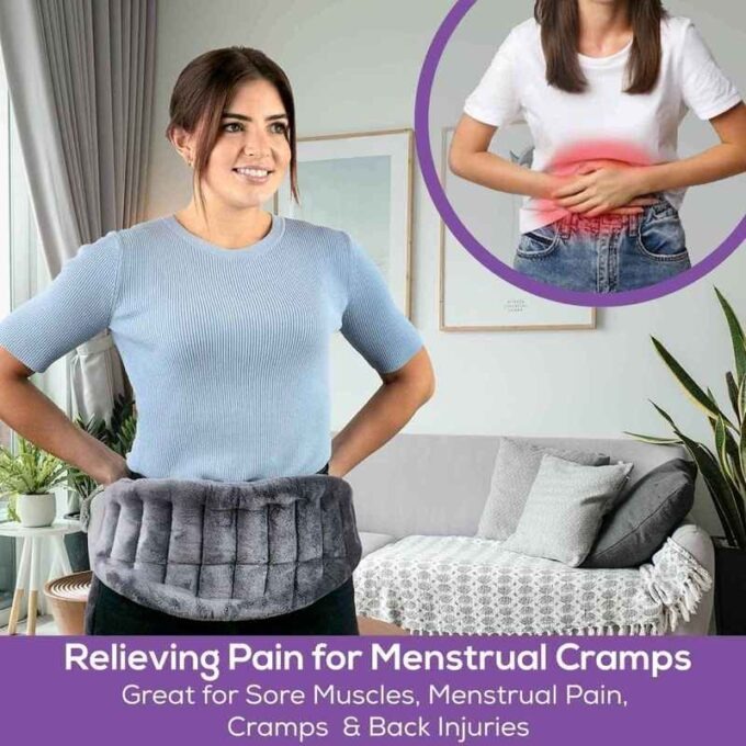 Almohadilla termica para cuello bufanda